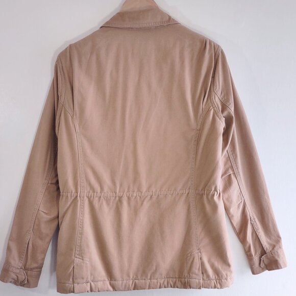 🆕Thread & Supply Canvas Utility Barn Jacket Sherpa Lined Cargo Boho Women Small - Picture 8 of 12